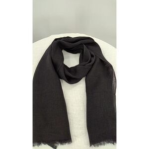 Quince Women Black Scarves OS